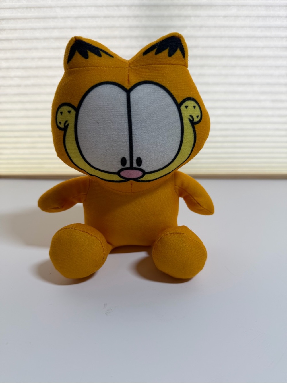 Garfield Plush Cat Toy in Bright Orange